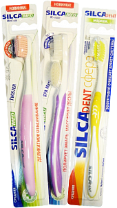 Внимание! Новинка! Зубные щетки Silca Med SPA Massage, Silca Med TWISTER, а также Silca Dent Сфера!