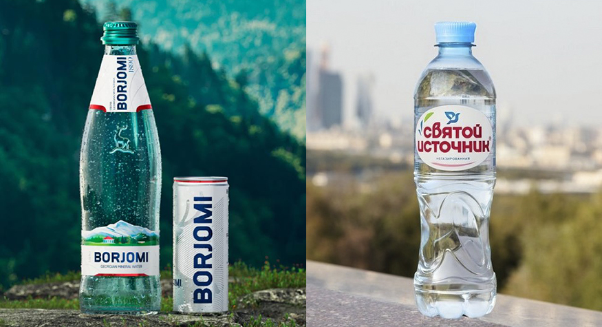 Старт сотрудничества с IDS Borjomi Belarus: Borjomi, Святой Источник