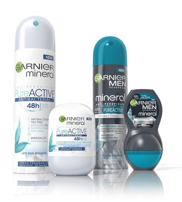 Дезодоранты Pure Active от GARNIER