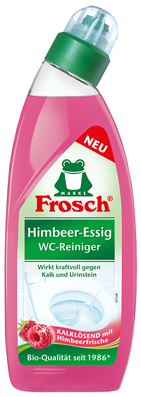 Frosch Очиститель унитазов Малиновый - новинка!