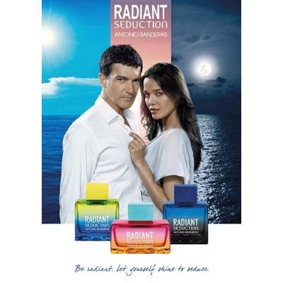 Antonio Banderas RADIANT SEDUCTION лимитированный выпуск ароматов серии SEDUCTION для него и для нее