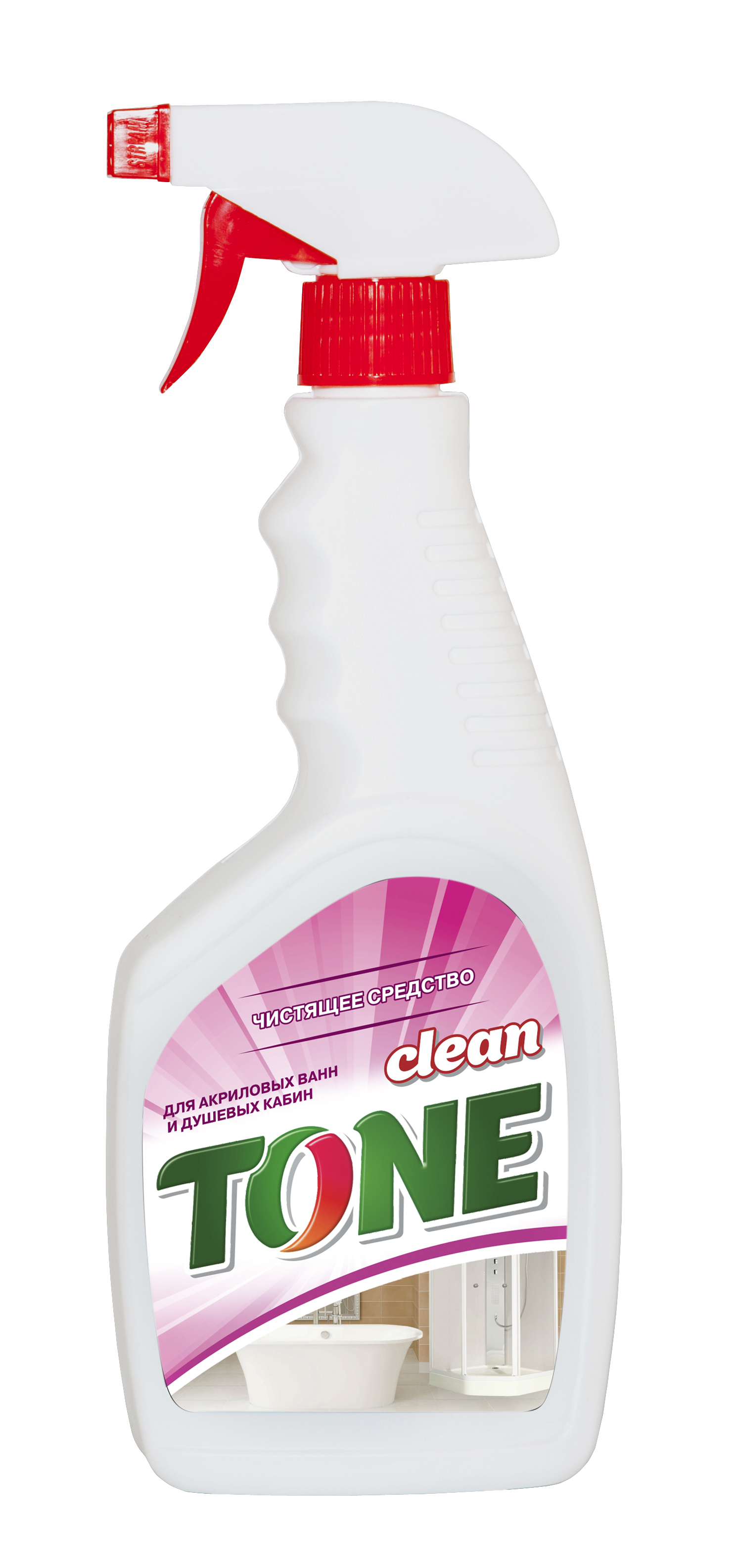 Новое средство для акриловых ванн и душевых кабин от ТМ Clean Tone