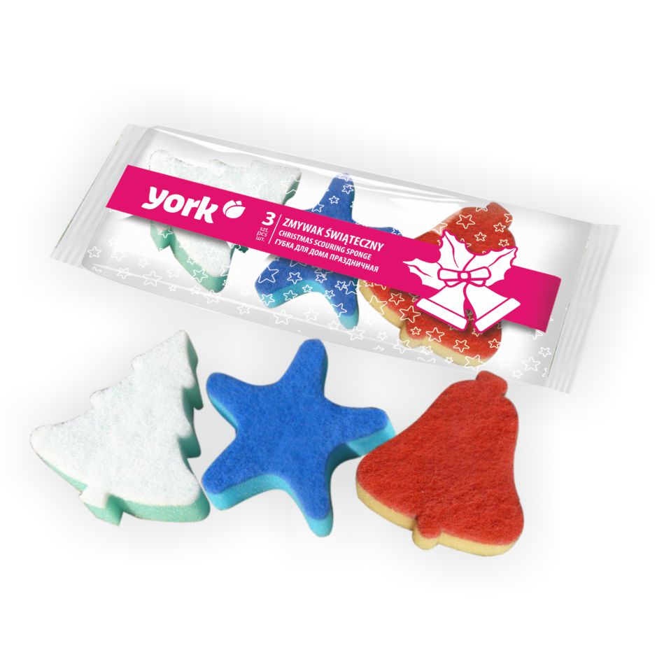Новогодние губки для мытья посуды!