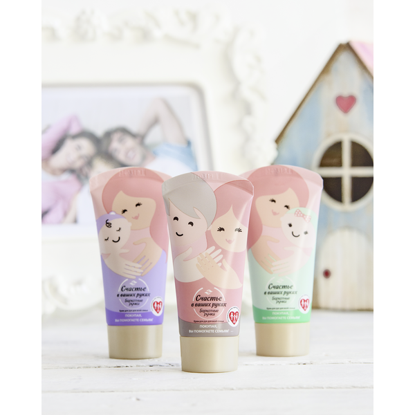 НОВИНКА! Крем для рук для всей семьи Бархатные ручки!