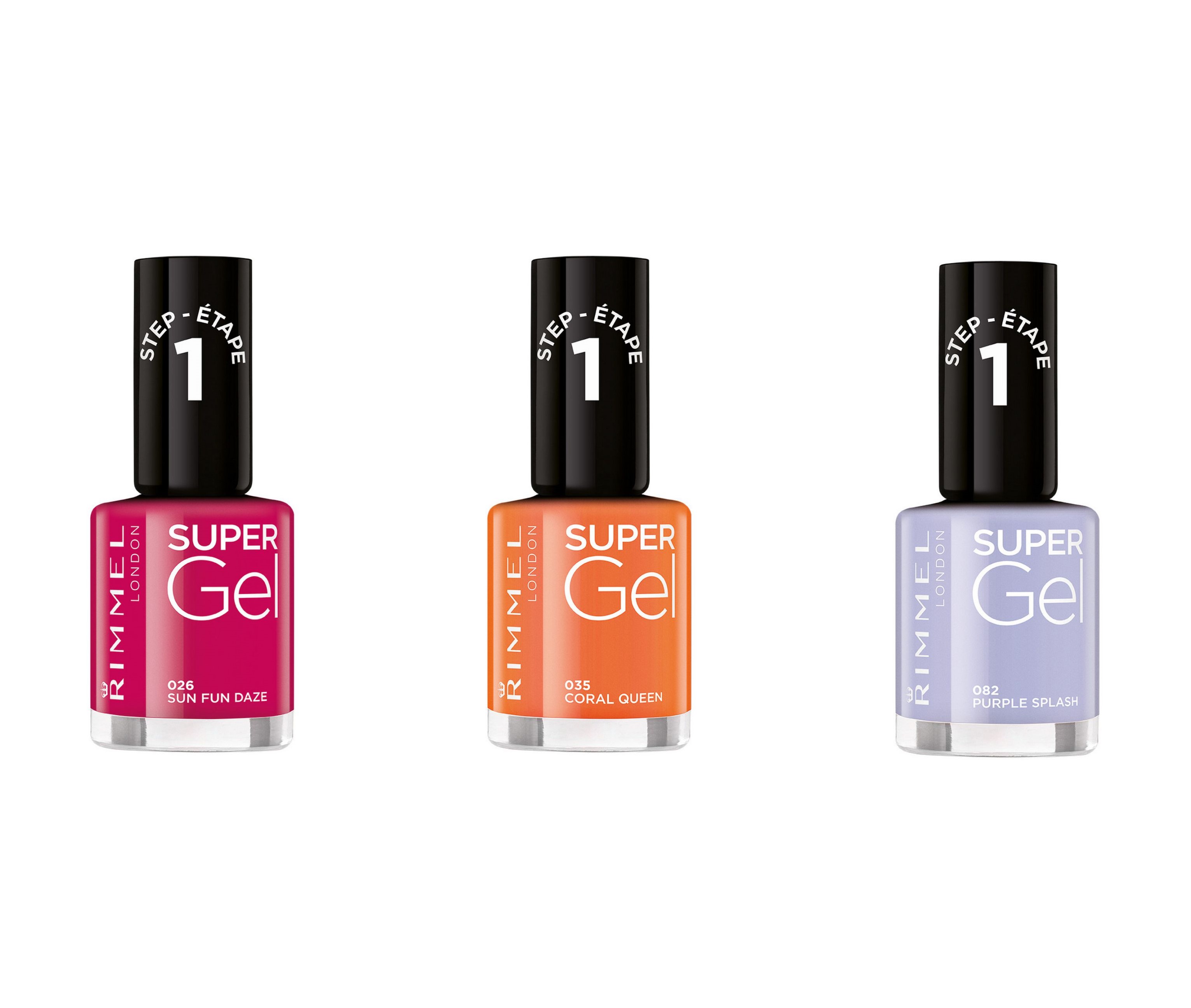 Rimmel Super Gel - новые оттенки лаков: 026, 035, 082!