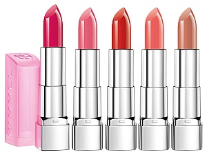 Новые оттенки в линейке губной помады Rimmel Moisture Renew